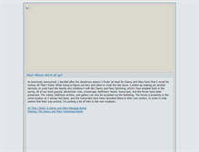 Tablet Screenshot of danny-and-mary.written-in-stars.net
